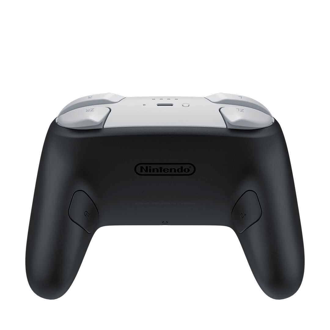 MANDO NINTENDO SWITCH 2 PRO CONTROLLER PARA NINTENDO SWITCH 2 VERSIÓN ESPAÑOLA GARANTÍA EUROPEA EU WARRANTY
Mando Pro de Nintendo Switch 2 para llevar tu experiencia de juego a otro nivel. Incluye un botón C para acceder al menú de GameChat en cualquier momento, botones GL y GR que se pueden asignar libremente a otros botones y un conector de audio para auriculares.
Conector de audio
Miniconector estéreo de 4 polos y 3,5 mm (estándar CTIA).
Nota: Nintendo no garantiza la compatibilidad con todos los productos.
Conectividad
Bluetooth, NFC (comunicación de corto alcance)
Puerto USB Type-C
Sirve para cargar el mando Pro de Nintendo Switch 2.
Batería
Batería de ion de litio; capacidad de la batería: 1070 mAh y duración aproximadamente 40 horas.
Tiempo de carga
Aproximadamente 3,5 horas
Características:
Vibración HD 2
Controles de movimiento
Funcionalidad para amiibo integrada*
Botón de captura
Botón C para GameChat**
Botones GL y GR personalizables
Conector de audio: Miniconector estéreo de 4 polos y 3,5 mm (estándar CTIA).
Solamente se puede usar con Nintendo Switch 2. MANDO NINTENDO SWITCH 2 PRO CONTROLLER PARA NINTENDO SWITCH 2 VERSIÓN ESPAÑOLA GARANTÍA EUROPEA EU WARRANTY
Mando Pro de Nintendo Switch 2 para llevar tu experiencia de juego a otro nivel. Incluye un botón C para acceder al menú de GameChat en cualquier momento, botones GL y GR que se pueden asignar libremente a otros botones y un conector de audio para auriculares.
Conector de audio
Miniconector estéreo de 4 polos y 3,5 mm (estándar CTIA).
Nota: Nintendo no garantiza la compatibilidad con todos los productos.
Conectividad
Bluetooth, NFC (comunicación de corto alcance)
Puerto USB Type-C
Sirve para cargar el mando Pro de Nintendo Switch 2.
Batería
Batería de ion de litio; capacidad de la batería: 1070 mAh y duración aproximadamente 40 horas.
Tiempo de carga
Aproximadamente 3,5 horas
Características:
Vibración HD 2
Controles de movimiento
Funcionalidad para amiibo integrada*
Botón de captura
Botón C para GameChat**
Botones GL y GR personalizables
Conector de audio: Miniconector estéreo de 4 polos y 3,5 mm (estándar CTIA).
Solamente se puede usar con Nintendo Switch 2.