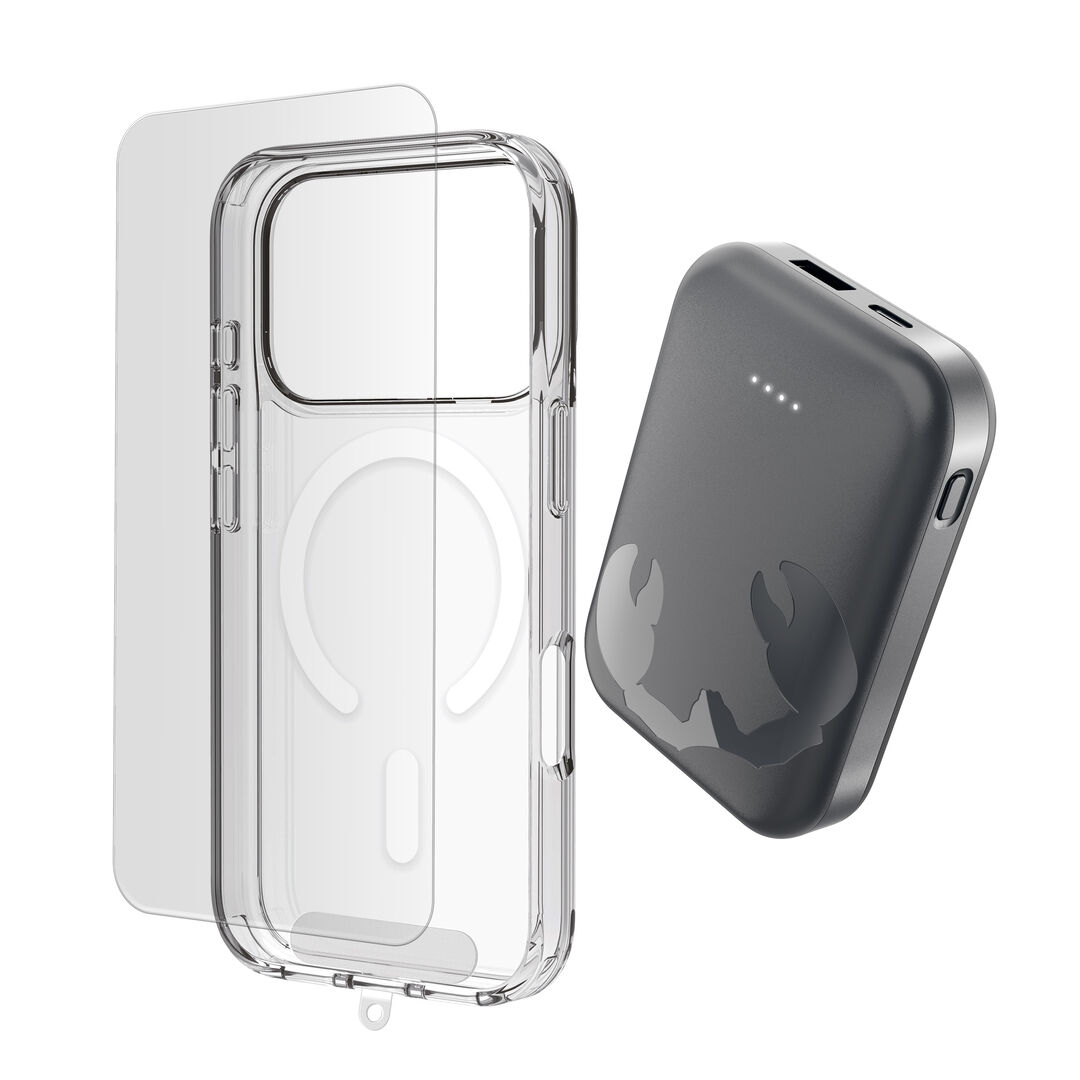 Pack Powerbank+Funda+Protector iPhone 17 Pro Max
