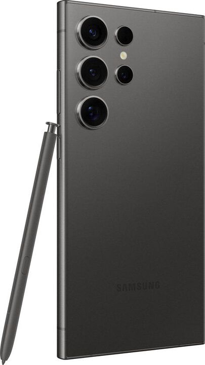 <h2>Samsung Galaxy S24 Ultra 256 GB Reacondicionado &ndash; Estado Premium A+</h2>

<p>El <strong>Samsung Galaxy S24 Ultra de 256 GB Reacondicionado en Estado Premium A+</strong> es el buque insignia definitivo de Samsung con acabado en titanio disponible a un precio competitivo. Este dispositivo ha sido sometido a un riguroso proceso de inspecci&oacute;n, pruebas t&eacute;cnicas y limpieza para garantizar un perfecto funcionamiento operativo del dispositivo (incluyendo el l&aacute;piz t&aacute;ctil S Pen integrado).</p>

<p>✨ <strong>Grado Est&eacute;tico Premium (A+):</strong> Dispositivos con muy poco uso y mantenidos en las mejores condiciones, con m&iacute;nimos desperfectos muy poco visibles a simple vista en pantalla, carcasa lateral y trasera, c&aacute;maras o botones.</p>

<ul>
  <li>⚙️ <strong>Revisi&oacute;n por</strong> expertos en + de 80 puntos</li>
  <li>🛡️ <strong>Reacondicionados con</strong> componentes originales</li>
  <li>🔋 <strong>Al menos</strong> un 85% de la capacidad de su bater&iacute;a</li>
  <li>📆 <strong>30 d&iacute;as</strong> de prueba</li>
  <li>💳 <strong>Pago en</strong> 24 meses, sin intereses</li>
  <li>✅ <strong>Garant&iacute;a del</strong> proveedor de 36 meses
    <br><em>*Nota sobre la resistencia al agua: Al ser un producto reacondicionado, no se garantiza la estanqueidad ni la resistencia al agua originales.</em></li>
</ul>

<h3>&iquest;Qu&eacute; incluye el paquete?</h3>
<p>Para reducir el impacto ambiental, el producto se presenta en un embalaje sostenible y optimizado:</p>
<ul>
  <li>1x Samsung Galaxy S24 Ultra 256 GB (Color: Negro - incluye S Pen)</li>
  <li>1x Cable de carga compatible</li>
  <li>1x Herramienta de extracci&oacute;n de tarjeta SIM</li>
  <li><em>Nota: El producto se env&iacute;a en una caja de cart&oacute;n gen&eacute;rica. No se incluyen auriculares, adaptador de corriente de pared ni tarjeta SIM.</em></li>
</ul>