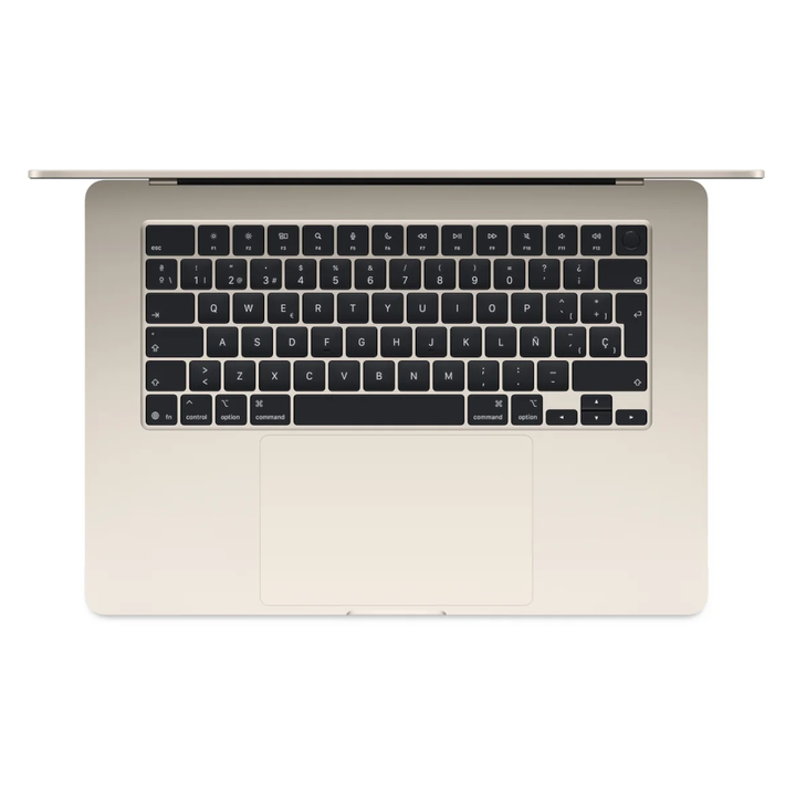 Al MacBook Air de 15 pulgadas con chip M4 trabajar y jugar no le pesa lo m&aacute;s m&iacute;nimo. Gracias a la combinaci&oacute;n de Apple Intelligence, una gran pantalla Liquid Retina, hasta 18 horas de autonom&iacute;a y un dise&ntilde;o superfino, ligero y ultrarresistente, el MacBook Air est&aacute; pensado para hacer lo que quieras donde quieras. Memoria 16 GB, capacidad SSD 512 GB.