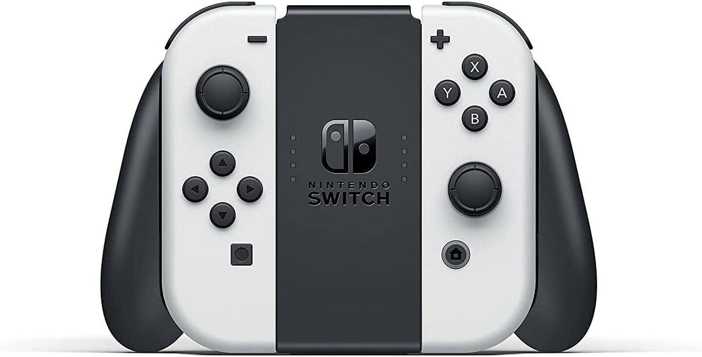 CONSOLA NINTENDO SWITCH (VERSIÓN OLED) MANDOS COLOR BLANCO VERSIÓN ESPAÑOLA