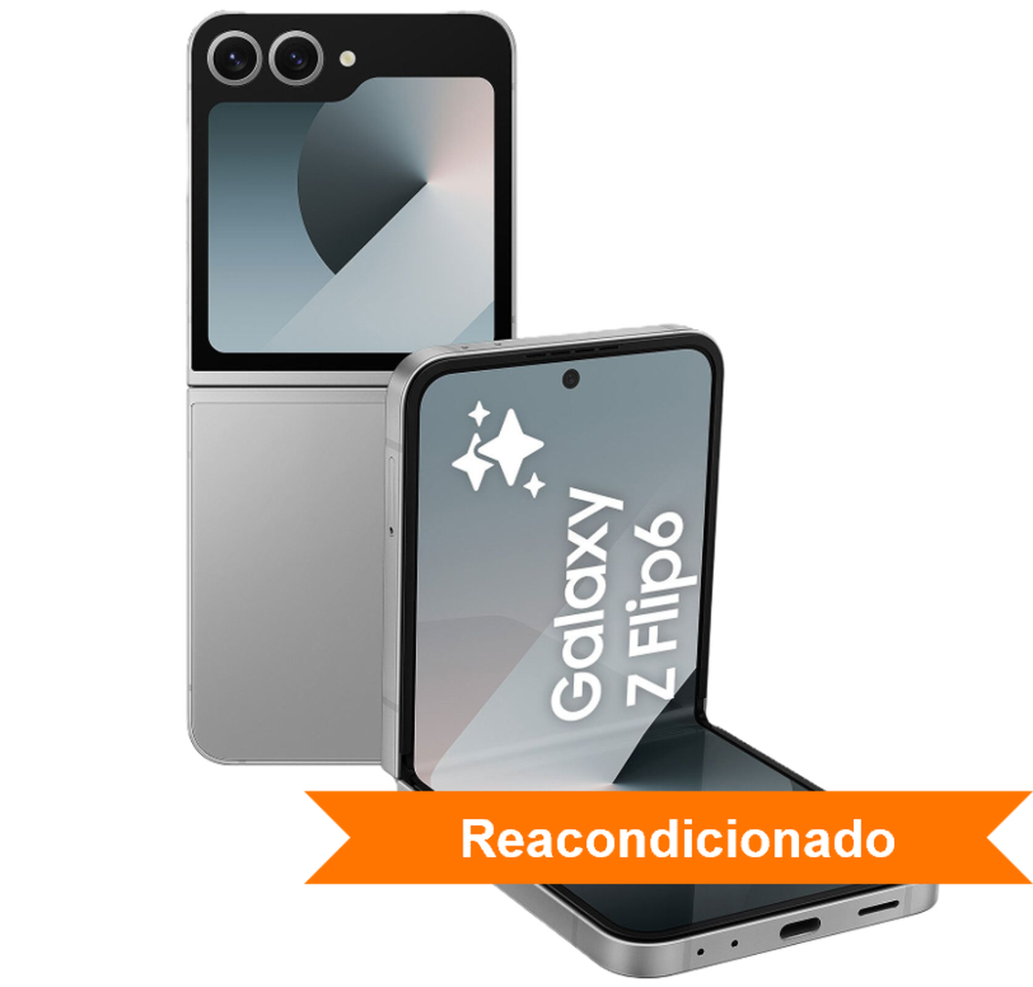 Galaxy Z Flip 6 256GB Gris REACONDICIONADO (A+)