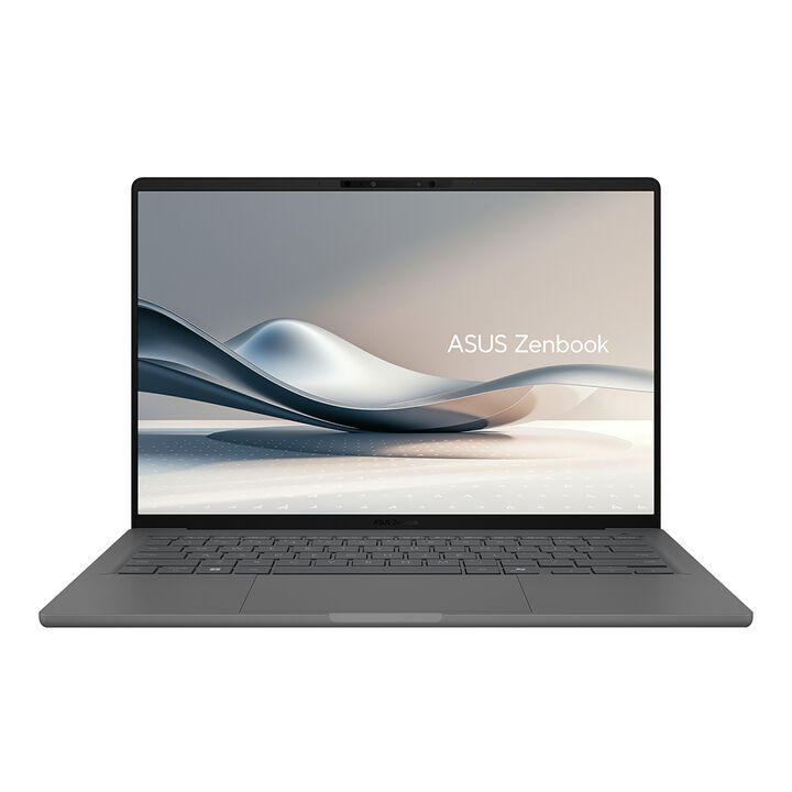 ASUS Zenbook A14 OLED UX3407RA-QD031W Copilot+ PC - Ordenador Port&aacute;til 14" WUXGA (Qualcomm Snapdragon X Elite (X1E-78-100), 32GB RAM, 1TB SSD, Adreno GPU, Win 11 Home) Gris Island&eacute;s - Tec. QWERTY Esp, Qualcomm Snapdragon, 35,6 cm (14"), 1920 x 1200 Pixeles, 32 GB, 1 TB, Windows 11 Home