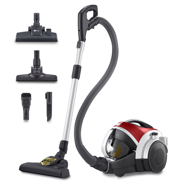 Aspirador sin bolsa LG Kompressor 650W con sistema de compresi&oacute;n de polvo