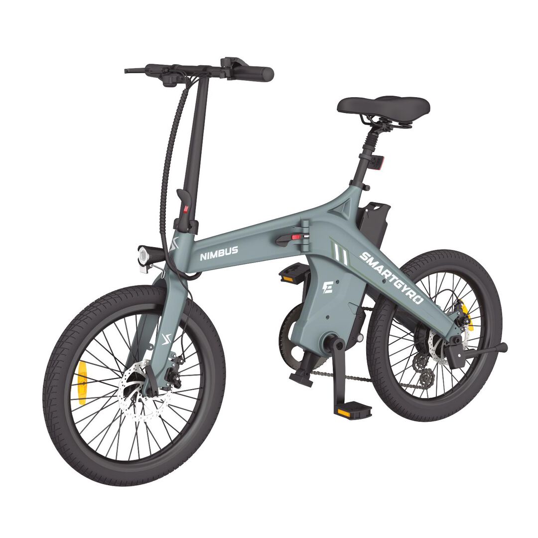 Bicicleta eléctrica de paseo con asistente al pedaleo, motor de 250W 36V, batería de 10Ah y 7 velocidades smartGyro Nimbus