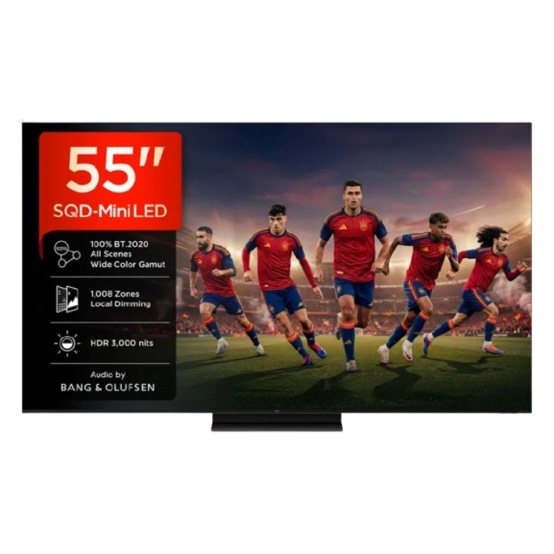 TV 55" SQD MINI LED 4K TCL 55C8L SMART TV