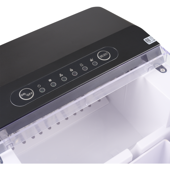 El fabricador de hielo Princess produce 9 cubos de hielo en solo 6 minutos. Esta m&aacute;quina completamente autom&aacute;tica cuenta con un gran dep&oacute;sito de agua de 1.75 L. La conveniente asa de transporte facilita mover y usar el fabricador de hielo en cualquier lugar. Con el panel de control digital, puedes ajustar el tama&ntilde;o de los cubos de hielo y activar la funci&oacute;n de autolimpieza, asegurando que siempre tengas hielo perfectamente fr&iacute;o. Con una capacidad de congelaci&oacute;n de 0.5 kg, este fabricador de hielo es ideal para cualquier ocasi&oacute;n.