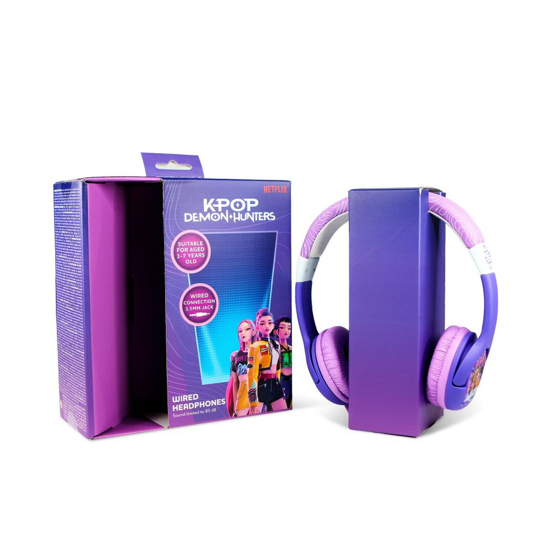 Auricular Infantil K-Pop Demon Hunters Huntrix