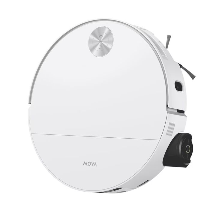 Robot aspirador y friegasuelos MOVA S70 Roller con potente succi&oacute;n de 28.000 Pa, sistema de fregado con rodillo autolimpiable y estaci&oacute;n multifunci&oacute;n que vac&iacute;a el dep&oacute;sito, lava y seca la mopa autom&aacute;ticamente. Su dise&ntilde;o ultrafino de 9 cm le permite limpiar bajo los muebles y su navegaci&oacute;n inteligente garantiza una limpieza eficiente en todo el hogar.