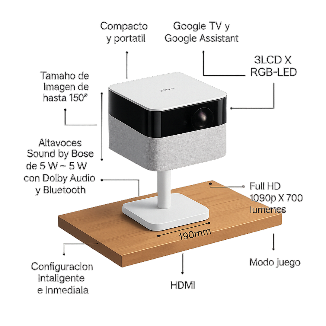 Proyector Lifestudio Flex &mdash; EF-71