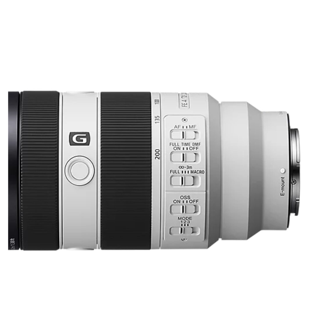 Objetivo FE 70-200mm F4 G OSS II Blanco
