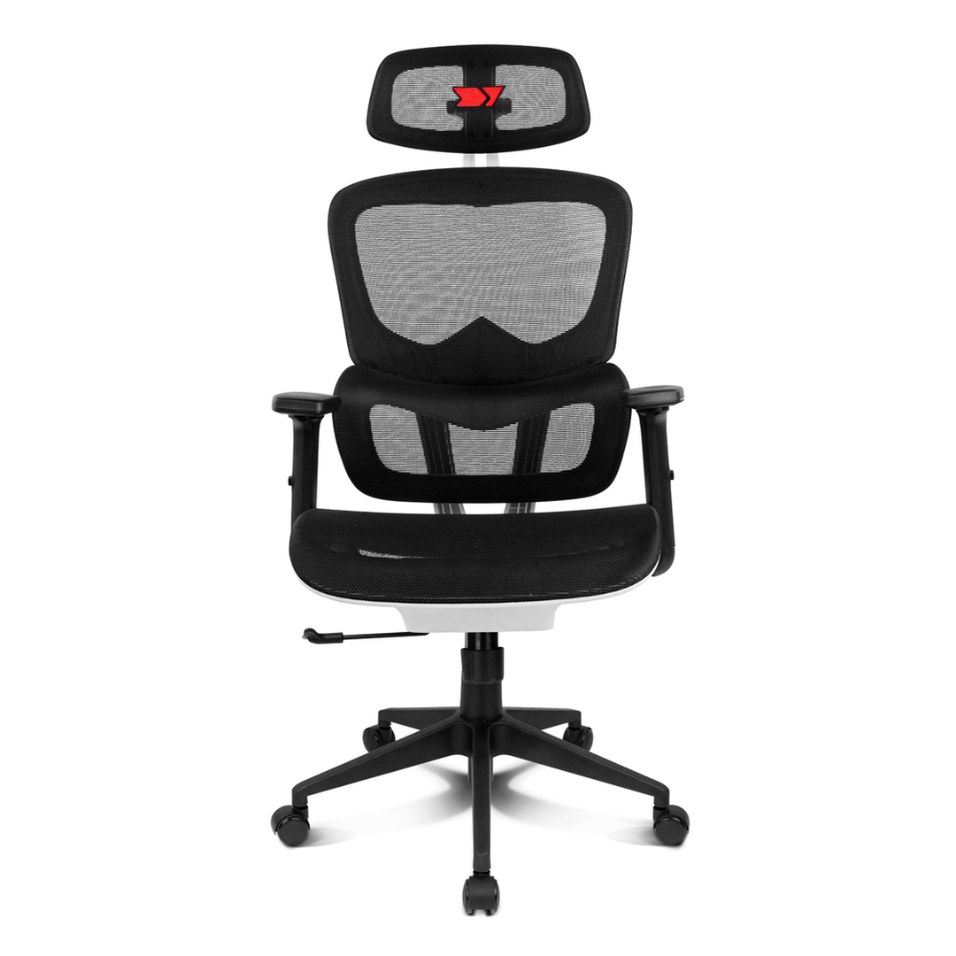 Silla ergonomica DRAIR200 negro/blanca