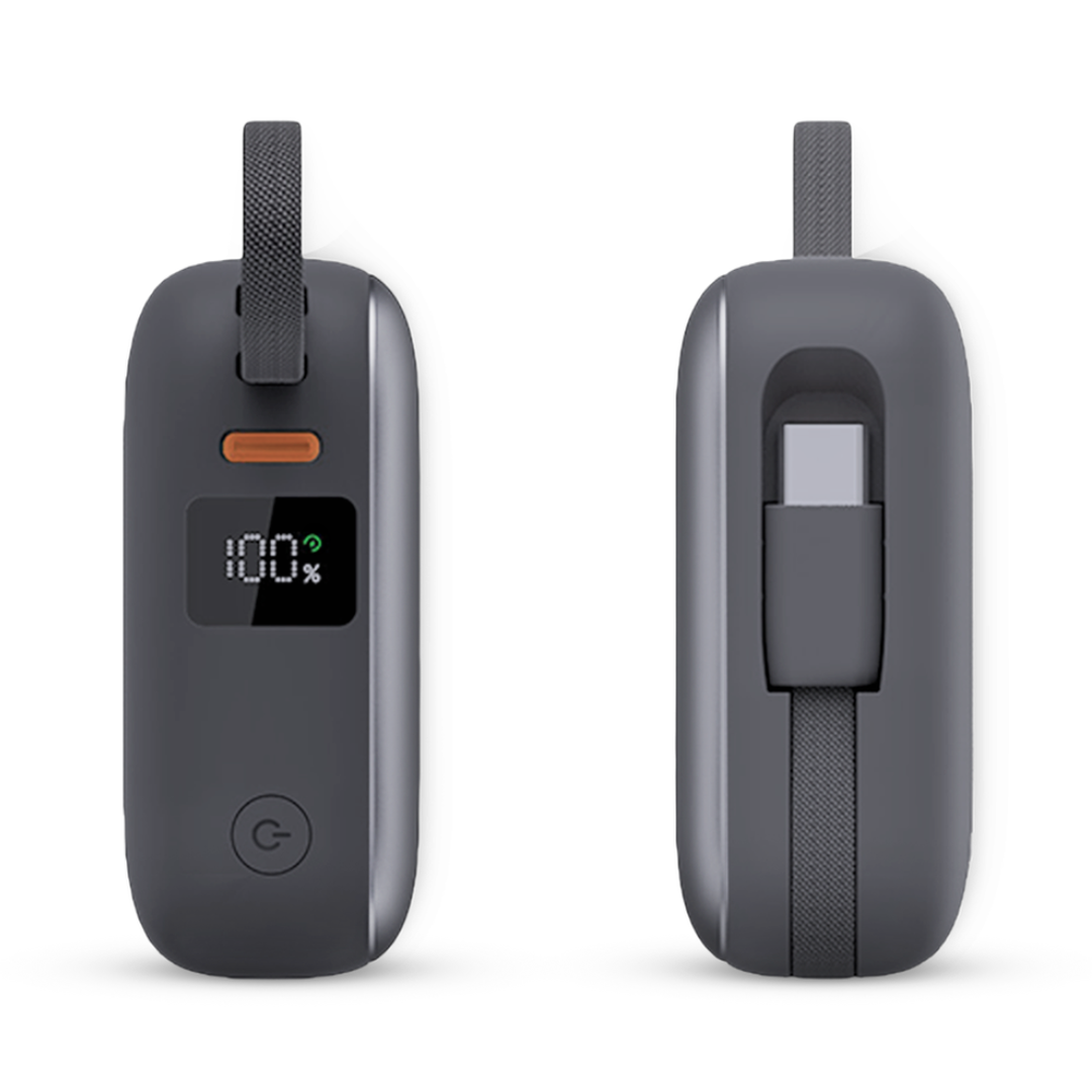 Power Bank 10000mah USB-C Lightning Pant.Led