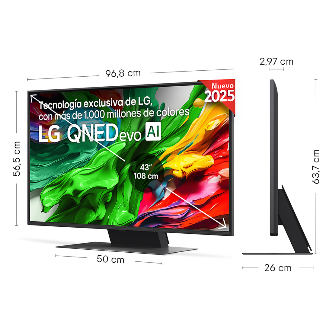 Smart TV QNED evo AI QNED86 43 MiniLED 4K 2025