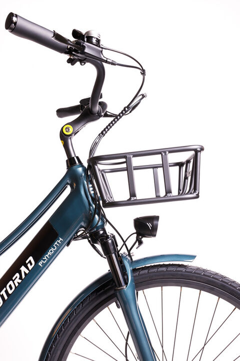 Plymouth es tu bicicleta el&eacute;ctrica de confianza que te encantar&aacute; con velocidad, agilidad y comodidad. El cuadro elegante pero pr&aacute;ctico la convierte en una bicicleta el&eacute;ctrica adecuada para los desplazamientos por la ciudad. Viaja por la ciudad en un d&iacute;a soleado o toma las carreteras costeras para dar un paseo refrescante.