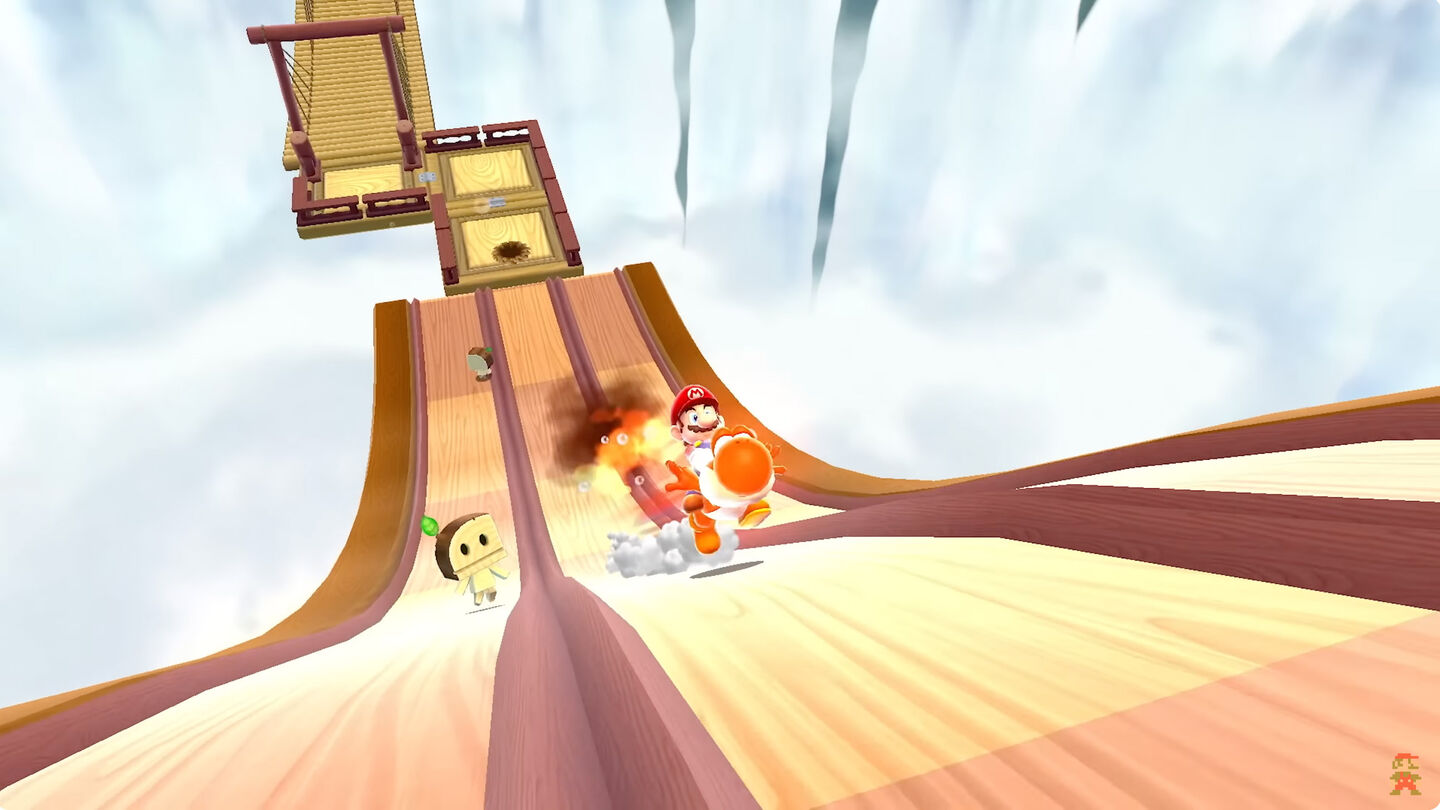 SUPER MARIO GALAXY + SUPER MARIO GALAXY 2 NINTENDO SWITCH VERSIÓN ESPAÑOLA

¡EL ESPACIO AGUARDA EN DOS CLÁSICAS AVENTURAS GALÁCTICAS!
¡Embárcate en un par de andanzas interestelares mejoradas en Super Mario Galaxy + Super Mario Galaxy 2 para Nintendo Switch! Recorre el espacio en busca de hiperestrellas, supera todo un universo de retos y, por encima de todo... ¡párale los pies a Bowser!
NOVEDADES:
Super Mario Galaxy + Super Mario Galaxy 2 para Nintendo Switch incluye diversas mejoras:
Ambos juegos ofrecen gráficos optimizados.
Es posible hacer uso del modo con ayuda para facilitar la aventura. Gracias a él, dispondrás de más energía durante la partida, te curarás si no te mueves y regresarás a terreno sólido si caes al espacio. Puedes activar o desactivar este modo en cualquier momento.
Se incluye un capítulo adicional del libro de Estela en Super Mario Galaxy, junto con un nuevo cuento en Super Mario Galaxy 2.
Puedes escuchar la banda sonora de cada juego desde el menú principal. ¡Se incluyen 154 temas en total!
MEJORAS PARA NINTENDO SWITCH 2
¡Super Mario Galaxy + Super Mario Galaxy 2 dispondrá de una actualización gratuita para Nintendo Switch 2! Podrás disfrutar de ambos juegos con resoluciones de hasta 4K en el modo televisor y 1080p en los modos portátil y sobremesa.
SUPER MARIO GALAXY
UNA AVENTURA ESTELAR
¡Despega por los aires y vive una experiencia que desafía las leyes de la gravedad! Explora planetas, recupera las maxiestrellas y recorre el universo en el Planetarium del Cometa con el fin de impedir que Bowser cree su propia galaxia.
UNA NOCHE, BAJO EL FIRMAMENTO ESTRELLADO...
Durante la noche del Festival de las Estrellas, polvo de estrellas cae del cielo. Todos los habitantes del Reino Champiñón disfrutan del festejo, hasta que Bowser ataca de improviso, se lleva el castillo por los aires (princesa Peach incluida) ¡y deja a Mario orbitando en medio del espacio!
Por suerte, pronto lo rescata un Destello, un ser de lo más peculiar, y se lo lleva al Planetarium del Cometa, donde habita una misteriosa mujer: Estela. En su compañía, viajará por todo el cosmos para rescatar a la princesa Peach ¡y frustrar los malvados planes de Bowser!
SUPER MARIO GALAXY 2
¡OTRA AVENTURA INTERGALÁCTICA CON MARIO Y YOSHI!
¡Adéntrate en un nuevo universo repleto de aventuras más allá de las estrellas! Sube a bordo de la Astronave Mario para descubrir otras galaxias y habilidades ¡y divertirte aún más desafiando las leyes de la gravedad!
UNA NUEVA HISTORIA ESCRITA EN LAS ESTRELLAS
¡Ha dado comienzo un nuevo Festival de las Estrellas! Mario se dirige al castillo para participar en la celebración con la princesa Peach cuando se topa con un joven Destello que hace muy buenas migas con él. Continúan el viaje en compañía, sin saber que les aguarda una desagradable sorpresa...
Bowser ha regresado al castillo para hacer de las suyas, pero en esta ocasión ¡tiene un tamaño descomunal! Tras raptar a la princesa Peach, pone rumbo al centro del universo, dejando a Mario con un palmo de narices. Mario y Destello deberán seguirle los pasos a Bowser ¡y valerse del poder de las estrellas para detenerlo una vez más!
UNA EXPERIENCIA ESTELAR CON EL MODO COOPERATIVO
¡Pásale un mando Joy-Con a otra persona para que te eche una mano en ambos juegos! Un jugador controlará a Mario y el otro podrá usar el cursor que se muestra en pantalla para sacudir arbustos, recoger trozos de estrella ¡e incluso disparárselos a los enemigos para dejarlos aturdidos!