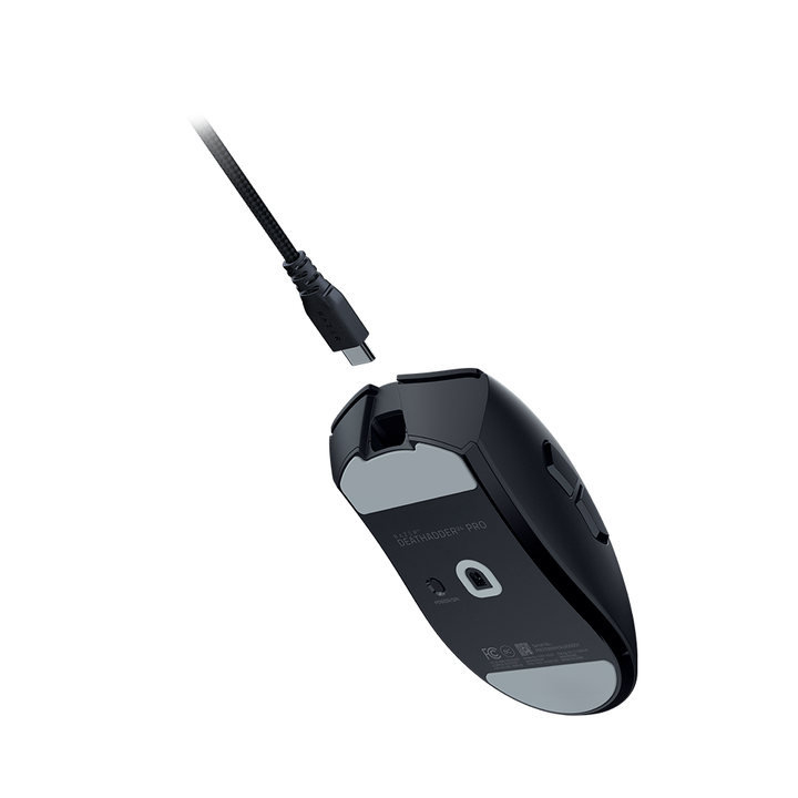 Razer DeathAdder V3 Pro - Rat&oacute;n Ligero Inal&aacute;mbrico Ergon&oacute;mico para Deportes Electr&oacute;nicos (63 Gramos, Sensor &Oacute;ptico Focus Pro 30K, Interruptores de Rat&oacute;n Gen-3, Hyperspeed Wireless) Negro