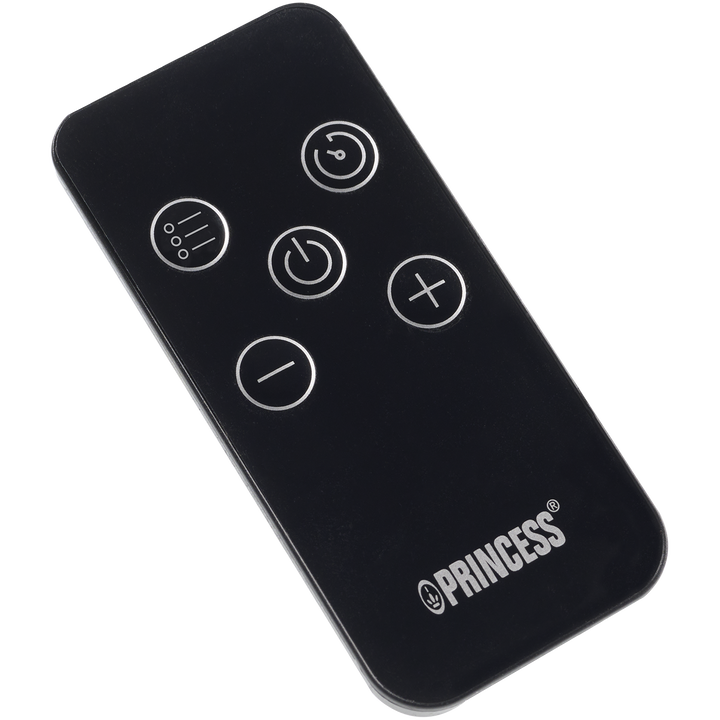 Calefactor cer&aacute;mico 360&deg; con panel de cristal Smart, controlado por app, Control Manual, por Smartphone o Voz, App Gratuita. 1800W de potencia para habitaciones de 25 m&sup2;. Termostato ajustable y funcionalidad inteligente