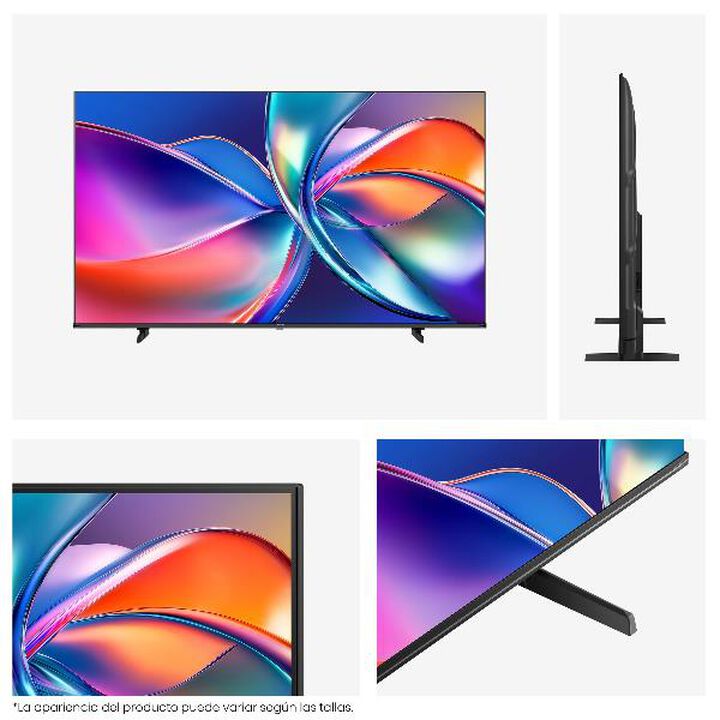 QLED TV 65E7Q Smart TV 65 pulgadas con Dolby Vision & Atmos. Serie E7Q
Quantum Dot Colour, Modo Juego PLUS, 60Hz VRR 120 fps, Bluetooth & HDMI, Alexa Built in & VIDAA Voice