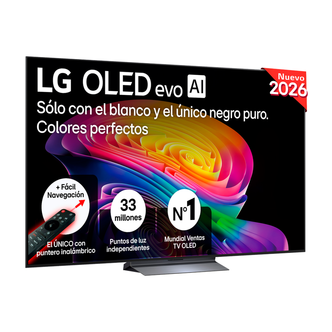 Smart TV OLED evo AI 83 pulgadas 4K OLED83C66
