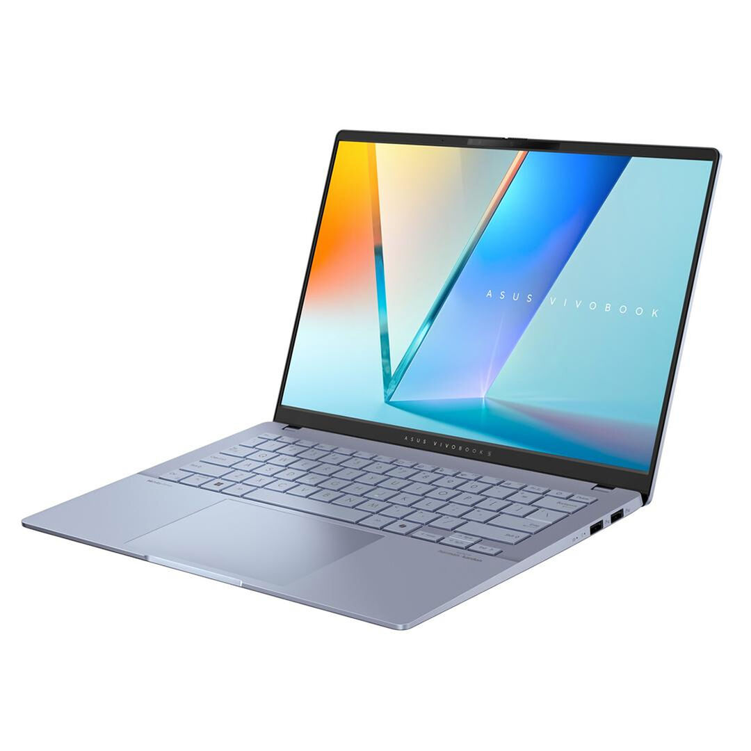 ASUS Vivobook S 14 OLED S5406SA-PP051W Copilot+ PC - Ordenador Port&aacute;til 14" 3K 120Hz (Core Ultra 5 226V, 16GB RAM, 1TB SSD, Arc Graphics 130V, Windows 11 Home) Azul Neblina - Teclado QWERTY espa&ntilde;ol, Intel Core Ultra 5, 35,6 cm (14"), 2880 x 1800 Pixeles, 16 GB, 1 TB, Windows 11 Home