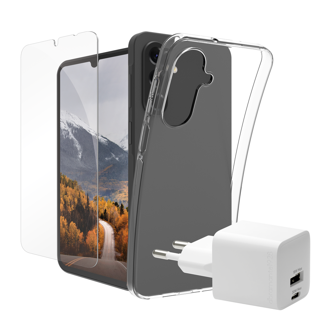 Funda Greenland-Samsung A17+Ecoshield+carga 30W