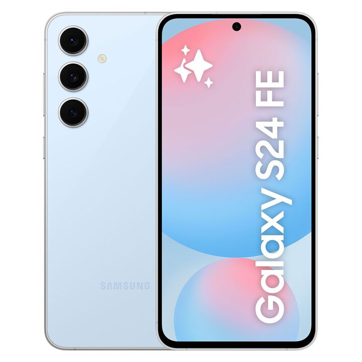 <h2>Samsung Galaxy S24 FE 128 GB Reacondicionado &ndash; Estado Premium A+</h2>

<p>El <strong>Samsung Galaxy S24 FE de 128 GB Reacondicionado en Estado Premium A+</strong> es un smartphone de alta gama disponible a un precio competitivo. Este dispositivo ha sido sometido a un riguroso proceso de inspecci&oacute;n, pruebas t&eacute;cnicas y limpieza para garantizar un perfecto funcionamiento operativo del dispositivo.</p>

<p>✨ <strong>Grado Est&eacute;tico Premium (A+):</strong> Dispositivos con muy poco uso y mantenidos en las mejores condiciones, con m&iacute;nimos desperfectos muy poco visibles a simple vista en pantalla, carcasa lateral y trasera, c&aacute;maras o botones.</p>

<ul>
  <li>⚙️ <strong>Revisi&oacute;n por</strong> expertos en + de 80 puntos</li>
  <li>🛡️ <strong>Reacondicionados con</strong> componentes originales</li>
  <li>🔋 <strong>Al menos</strong> un 85% de la capacidad de su bater&iacute;a</li>
  <li>📆 <strong>30 d&iacute;as</strong> de prueba</li>
  <li>💳 <strong>Pago en</strong> 24 meses, sin intereses</li>
  <li>✅ <strong>Garant&iacute;a del</strong> proveedor de 36 meses
    <br><em>*Nota sobre la resistencia al agua: Al ser un producto reacondicionado, no se garantiza la estanqueidad ni la resistencia al agua originales.</em></li>
</ul>

<h3>&iquest;Qu&eacute; incluye el paquete?</h3>
<p>Para reducir el impacto ambiental, el producto se presenta en un embalaje sostenible y optimizado:</p>
<ul>
  <li>1x Samsung Galaxy S24 FE 128 GB (Color: Azul)</li>
  <li>1x Cable de carga compatible</li>
  <li>1x Herramienta de extracci&oacute;n de tarjeta SIM</li>
  <li><em>Nota: El producto se env&iacute;a en una caja de cart&oacute;n gen&eacute;rica. No se incluyen auriculares, adaptador de corriente de pared ni tarjeta SIM.</em></li>
</ul>