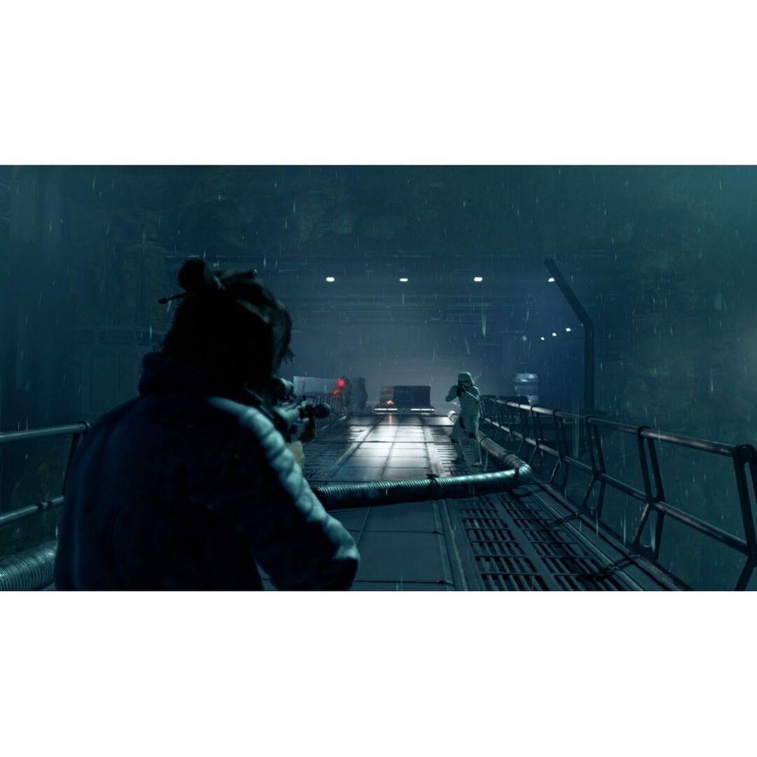 STAR WARS OUTLAWS GOLD EDITION SWITCH2 TARJETA LLAVE DE JUEGO PARA NINTENDO SWITCH 2 VERSIÓN ESPAÑOLA GARANTÍA EUROPEA
IDIOMAS:
CONTENIDO DE LA EDICIÓN DORADA*
Con la Edición dorada de Star Wars Outlaws conseguirás acceso al juego básico y el pase de temporada, que incluye:
- Paquete de historia de Star Wars Outlaws: Wild Card
- Paquete de historia de Star Wars Outlaws: A Pirate's Fortune
- Misión exclusiva del día 1: "El gambito de Jabba"
- El paquete para personajes Corredora de Kessel
- El paquete Legado del cazador
- El paquete Cártel Ronin
 
Video will open in a new window
DESCUBRE UNA GALAXIA DE OPORTUNIDADES
Explora lugares únicos, con ciudades y cantinas bulliciosas. Recorre enormes paisajes en tu speeder. Cada ubicación trae nuevas aventuras, desafíos únicos y recompensas atractivas, si te atreves a arriesgarte…
VIVE LA HISTORIA ORIGINAL DE UNA BUSCAVIDAS
Vive la arriesgada vida de una forajida. Dale la vuelta a cualquier situación con la ayuda de Nix, lucha con tu bláster, derrota a enemigos con sigilo y artilugios o encuentra el momento adecuado para distraerlos y ganar ventaja.
EMBÁRCATE EN MISIONES ARRIESGADAS
Embárcate en misiones arriesgadas de los sindicatos del crimen de toda la galaxia, pero con grandes recompensas. Roba objetos valiosos, infíltrate en ubicaciones secretas y engaña a tus enemigos jugando como una de las forajidas más buscadas de la galaxia. Todas las elecciones que tomes influirán en tu reputación.
ENTRA EN LA CABINA DEL PILOTO
Pilota tu nave, la Cazaestelas, en emocionantes combates espaciales contra el Imperio y otros enemigos. Encuentra el momento oportuno para perseguir, evadir y atacar, y así conseguir ventaja.
  
DISCLAIMERS:
*La oferta puede cambiar en el futuro. Es posible que el contenido se ofrezca por separado como compra y/o en sorteos en cualquier momento, a completa discreción de Ubisoft.
La caja contiene una tarjeta llave de juego. Se requiere la descarga del juego completo a través de internet.