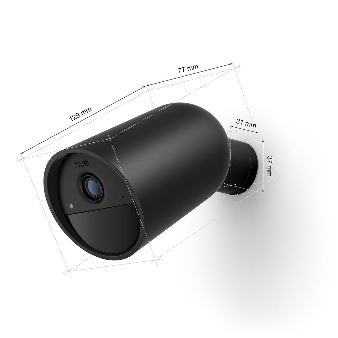 C&aacute;mara Videovigilancia Hue Secure 2K Bater&iacute;a