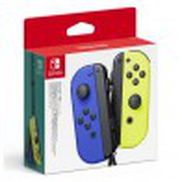 Set compuesto por un mando Joy-Con azul (Izquierda), un mando Joy-Con amarillo ne&oacute;n (Derecha) y dos correas.
Con los nuevos mandos Joy-Con para Nintendo Switch tendr&aacute;s flexibilidad total a la hora de jugar y descubrir&aacute;s nuevas formas de interactuar que transformar&aacute;n por completo tus experiencias de juego.
Su dise&ntilde;o incluye la sofisticada funci&oacute;n de vibraci&oacute;n HD, que ofrece una vibraci&oacute;n mucho m&aacute;s realista que antes, y permite utilizar uno en cada mano o compartirlos con un amigo; adem&aacute;s de poder incorporarlos al armaz&oacute;n para controles Joy-Con (venta por separado) que los transformar&aacute; en un mando de estilo tradicional.
Cada Joy-Con contiene sus propios botones, sensor de aceler&oacute;metro y sensor de movimiento que posibilita que puedan funcionar como un mando independiente.
Adem&aacute;s, los Joy-Con integran nuevas prestaciones que hacen de Nintendo Switch m&aacute;s interactiva. Por un lado, el Joy-Con izquierdo tiene un bot&oacute;n de captura para hacer capturas de pantalla durante tus partidas y compartirlas a trav&eacute;s de las redes sociales. El Joy-Con derecho, por su parte, dispone de un punto NFC para usar figuras amiibo, as&iacute; como una c&aacute;mara infrarroja de movimiento que detecta la distancia, forma y movimiento de objetos cercanos en los juegos dise&ntilde;ados para esta tecnolog&iacute;a.