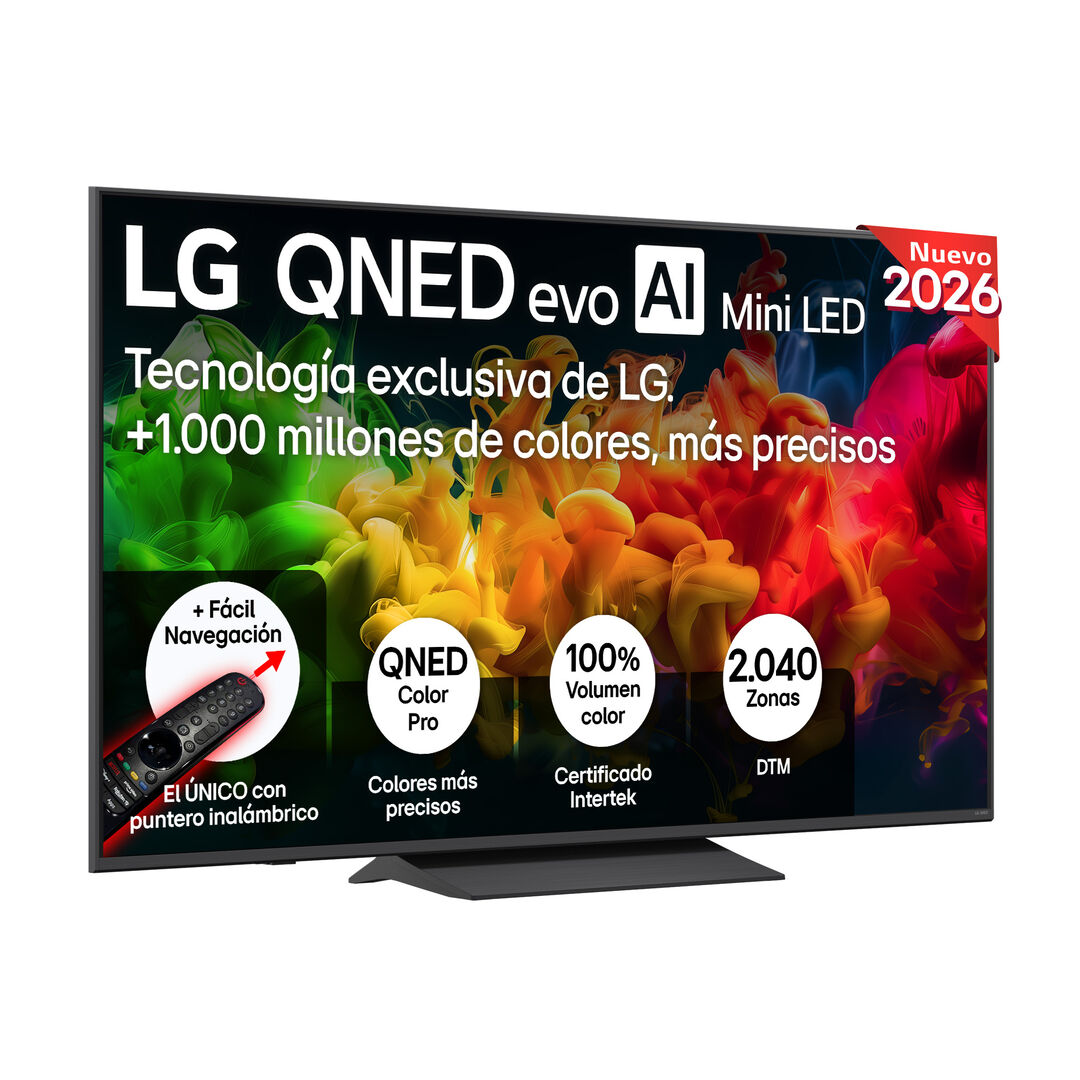 Smart TV QNED evo MiniLED AI 65 pulgadas 65QNED8EB