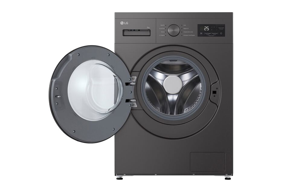 Lavadora LG 9 kg con AI Direct Drive Steam.