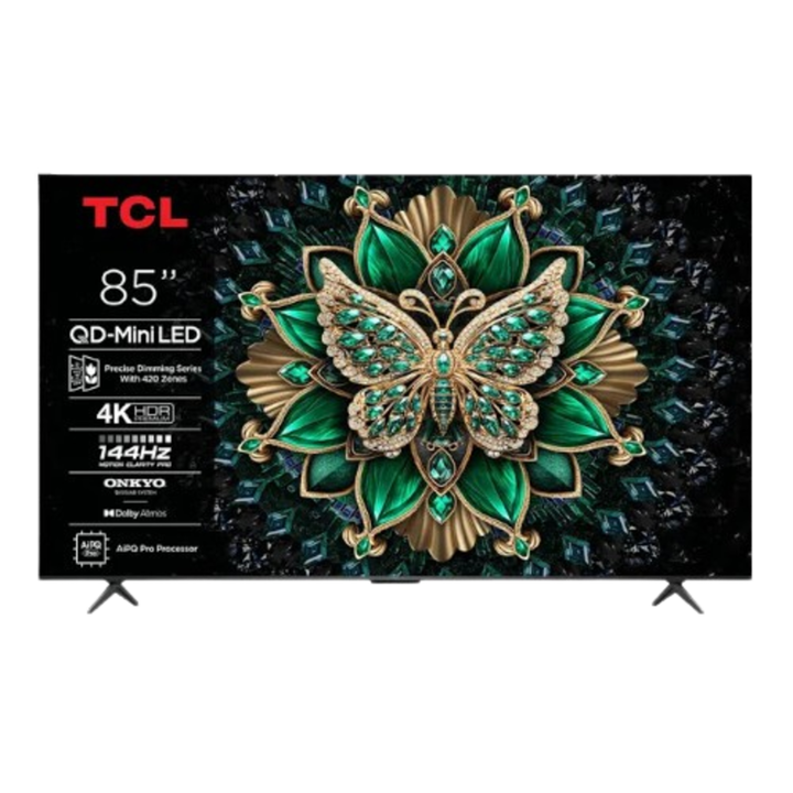 Televisor MINILED 85" 4K TCL 85C6K Google TV Clase D