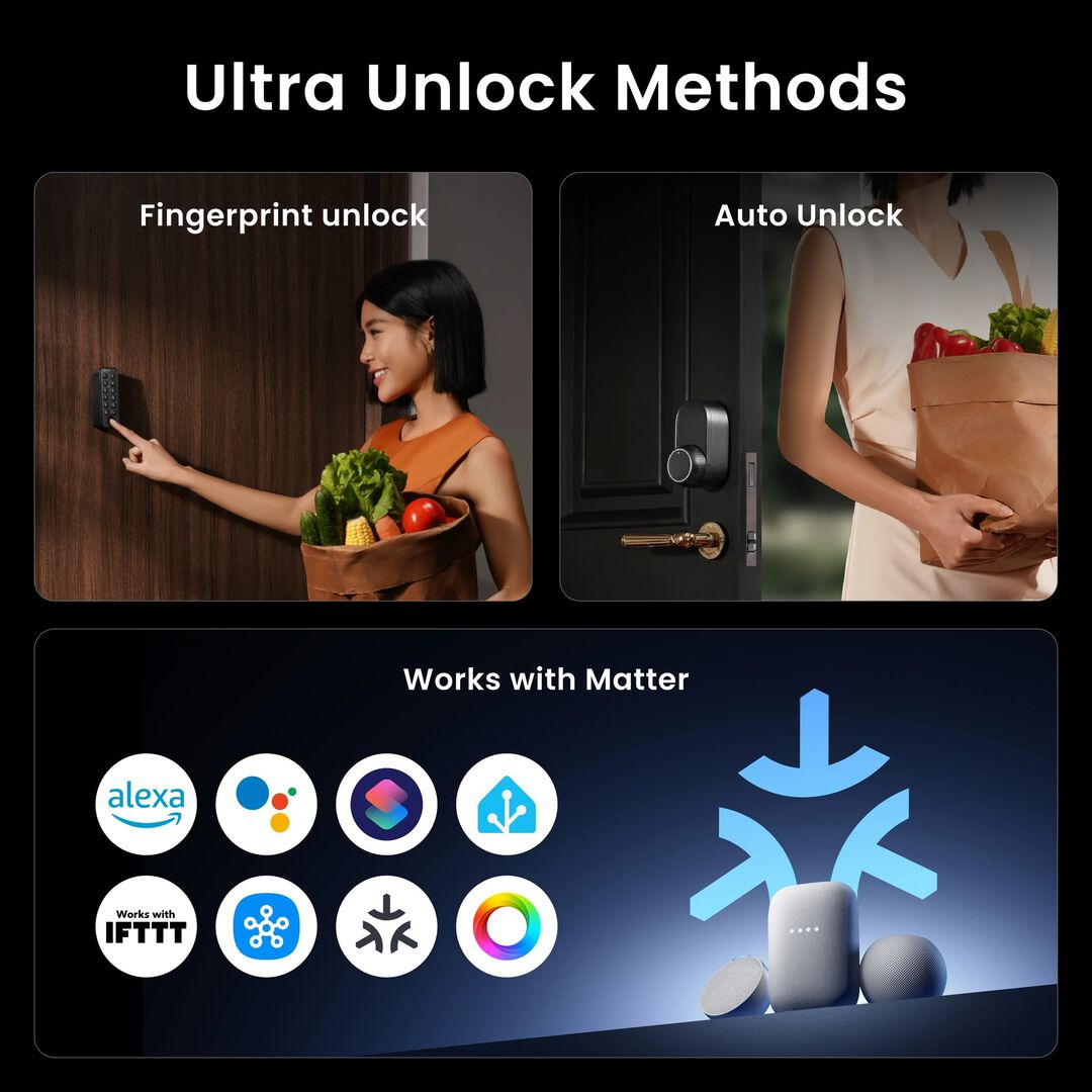 Cerradura inteligente Lock Ultra Touch combo