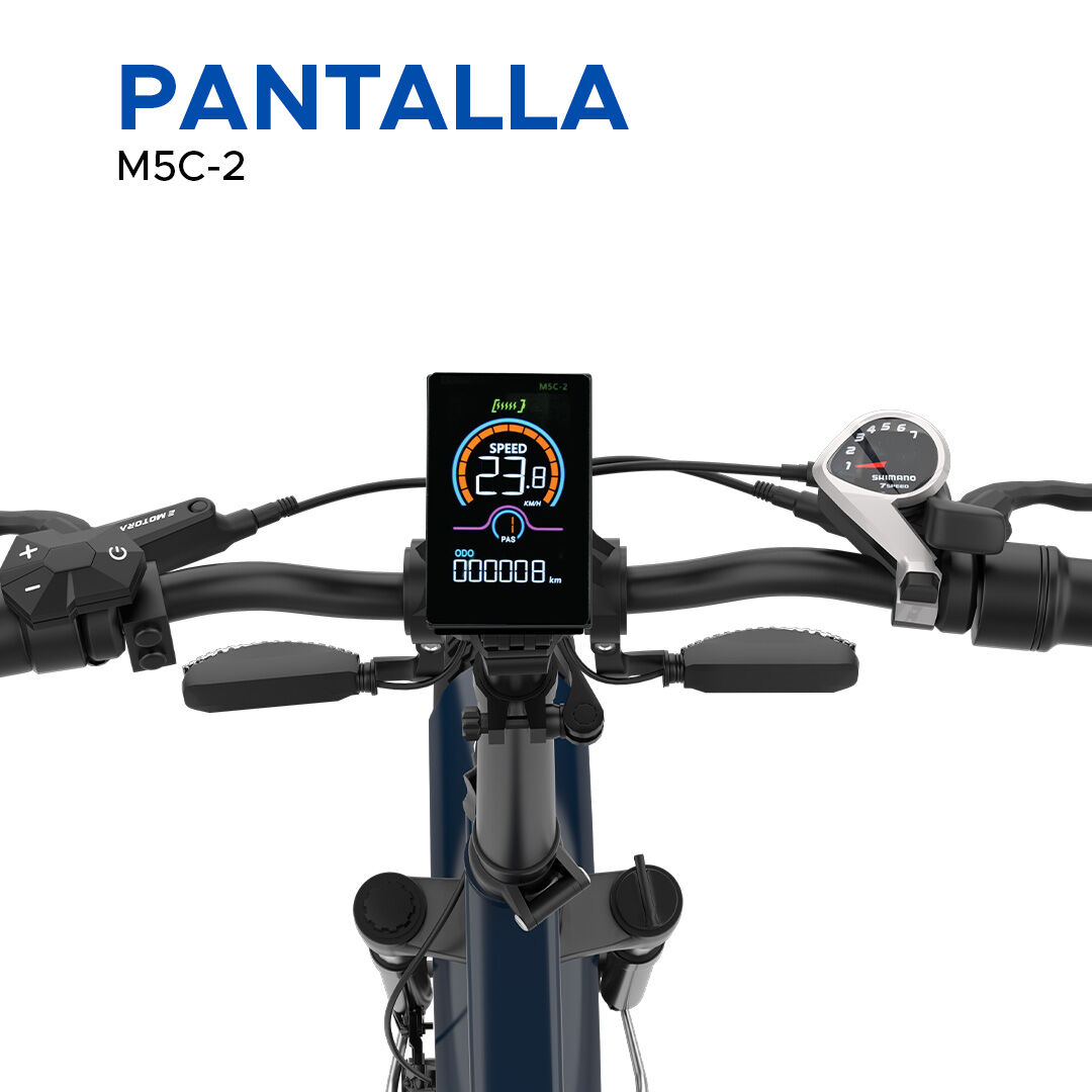 Bicicleta el&eacute;ctrica ciudad 20" Veloa Dark Blue