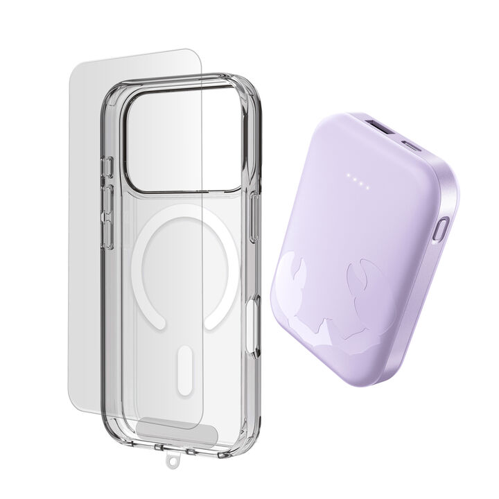 <p>Este pack 3 en 1 est&aacute; dise&ntilde;ado para ofrecer una soluci&oacute;n completa de protecci&oacute;n y autonom&iacute;a para tu iPhone. Incluye una powerbank magn&eacute;tica, una funda resistente y un protector de pantalla de vidrio templado, asegurando que tu dispositivo est&eacute; siempre protegido y listo para usar.</p>
<p>La powerbank magn&eacute;tica de 10000 mAh permite cargar tu iPhone de forma inal&aacute;mbrica, gracias a su sistema de imanes que garantiza una sujeci&oacute;n firme y estable. Su dise&ntilde;o compacto y ligero la convierte en el accesorio ideal para llevar contigo a cualquier lugar, proporcionando energ&iacute;a extra cuando m&aacute;s la necesitas.</p>
<p>La funda protectora protege frente a golpes, ca&iacute;das y ara&ntilde;azos, manteniendo el dise&ntilde;o original del iPhone y ofreciendo un ajuste preciso con acceso completo a botones y puertos.</p>
<p>El protector de pantalla de vidrio templado a&ntilde;ade una capa adicional de seguridad, protegiendo la pantalla frente a impactos y desgaste diario. Mantiene la claridad de imagen y la sensibilidad t&aacute;ctil para una experiencia de uso fluida.</p>
<p>Este pack es ideal para quienes buscan comodidad, protecci&oacute;n y rendimiento en un solo producto, mejorando la durabilidad y funcionalidad de su iPhone.</p>
<h3>Caracter&iacute;sticas principales</h3>
<ul>
<li>Pack completo 3 en 1: funda + protector de pantalla + powerbank</li>
<li>Powerbank magn&eacute;tica de 10000 mAh compatible con MagSafe</li>
<li>Carga inal&aacute;mbrica r&aacute;pida y sin cables</li>
<li>Dise&ntilde;o compacto, ligero y port&aacute;til</li>
<li>Puerto USB-C para carga alternativa</li>
<li>Funda resistente a golpes y ara&ntilde;azos con ajuste preciso</li>
<li>Protector de pantalla de vidrio templado de alta dureza</li>
<li>Alta transparencia y excelente sensibilidad t&aacute;ctil</li>
<li>Instalaci&oacute;n sencilla con kit incluido</li>
<li>Protecci&oacute;n contra sobrecarga, sobrecalentamiento y cortocircuitos</li>
</ul>
<h3>Contenido del pack</h3>
<ul>
<li>1 x Powerbank magn&eacute;tica inal&aacute;mbrica 10000 mAh</li>
<li>1 x Funda protectora compatible con iPhone</li>
<li>1 x Protector de pantalla de vidrio templado</li>
<li>Kit de limpieza e instalaci&oacute;n</li>
</ul>
<h3>Ideal para</h3>
<ul>
<li>Usuarios que buscan un pack completo y funcional</li>
<li>Personas que necesitan bater&iacute;a extra durante el d&iacute;a</li>
<li>Quienes quieren proteger su iPhone sin renunciar al dise&ntilde;o</li>
<li>Usuarios que valoran comodidad, funcionalidad y durabilidad</li>
</ul>