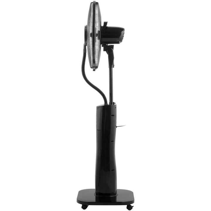 Tristar VE-5884 Ventilador nebulizador
Funci&oacute;n de neblina
Di&aacute;metro de ventilador: 40 cm
Ajustes de velocidad: 3 
Modos de ventilaci&oacute;n: Natural; Normal; Sue&ntilde;o 
Funci&oacute;n de temporizador: 1-9 h
Mando a distancia
Flujo de aire: 3087 m&sup3;/h
Nivel sonoro: 59.09 dB
Oscilaci&oacute;n: 85 &deg;
Capacidad del dep&oacute;sito de agua: 2 l