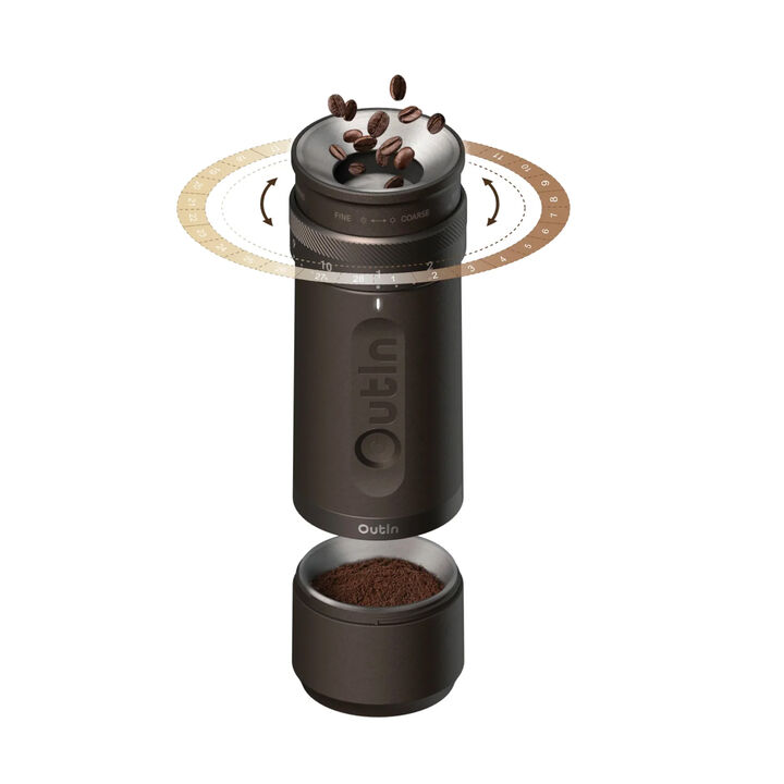 Molinillo de caf&eacute; el&eacute;ctrico port&aacute;til fino