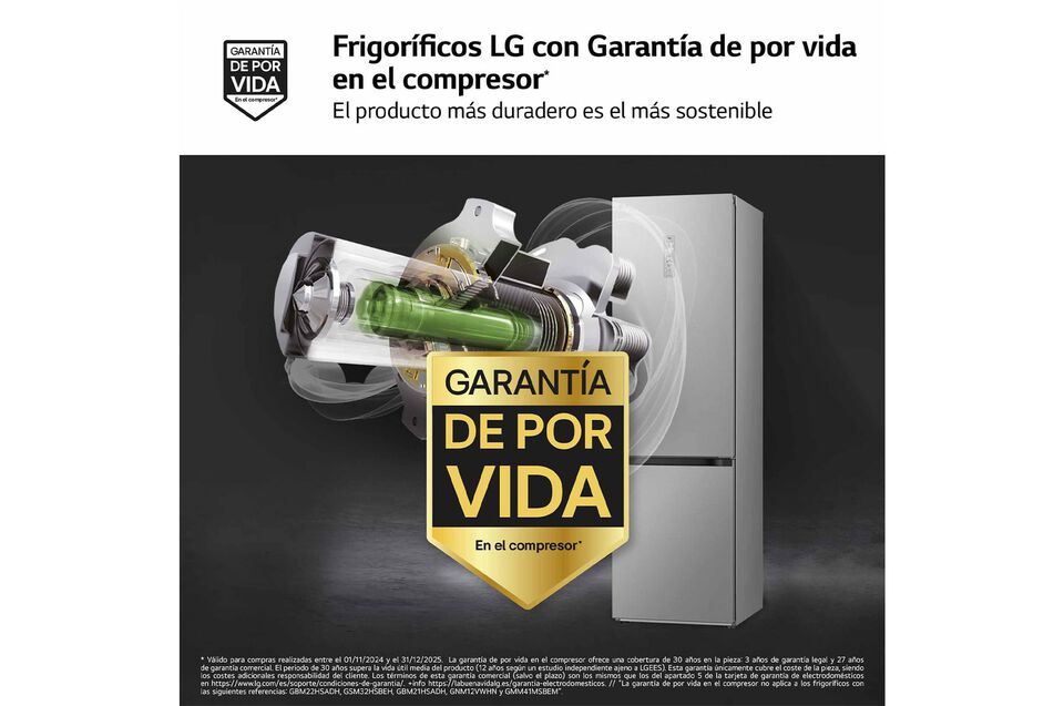 Descubre el frigor&iacute;fico LG GBV5250EPY, la soluci&oacute;n ideal para mantener tus alimentos frescos y organizados con el m&aacute;ximo estilo y eficiencia.