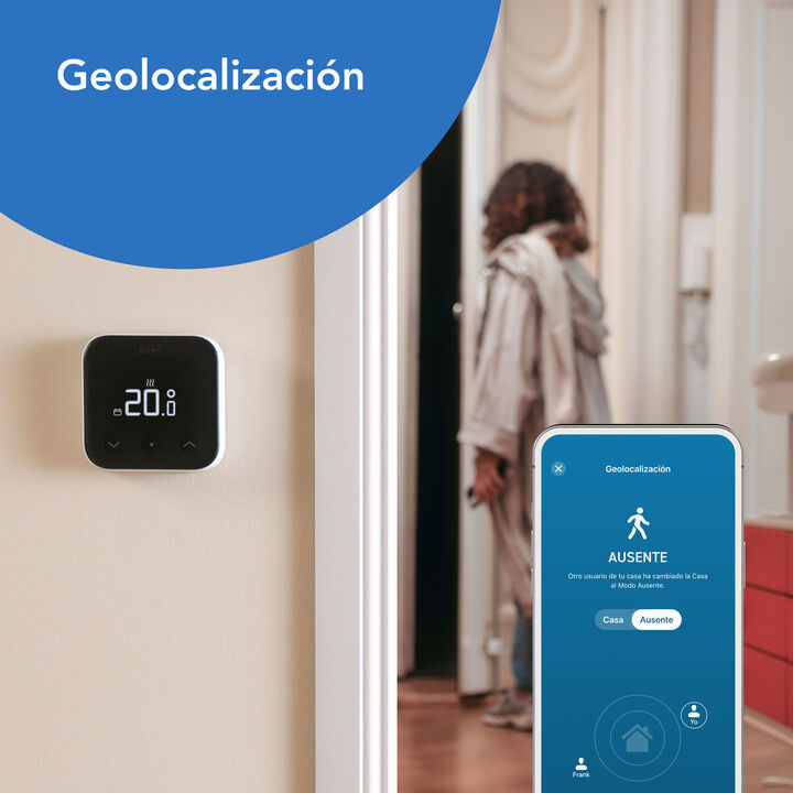 - Inteligente: Ahorra dinero y energía cada día de forma sencilla, gracias a nuestra tecnología a prueba de futuro y funciones diseñadas para una calefacción más eficiente que nunca
- Individual: Controla la temperatura de cada habitación desde cualquier lugar a través de nuestra aplicación, desarrollada por expertos en calefacción inteligente
- Sencillo: tado° reemplaza tus termostatos cableados a calderas de gas, bombas de calor y suelos radiantes por agua; fácil de instalar por tu cuenta sin necesidad de conexión a Internet