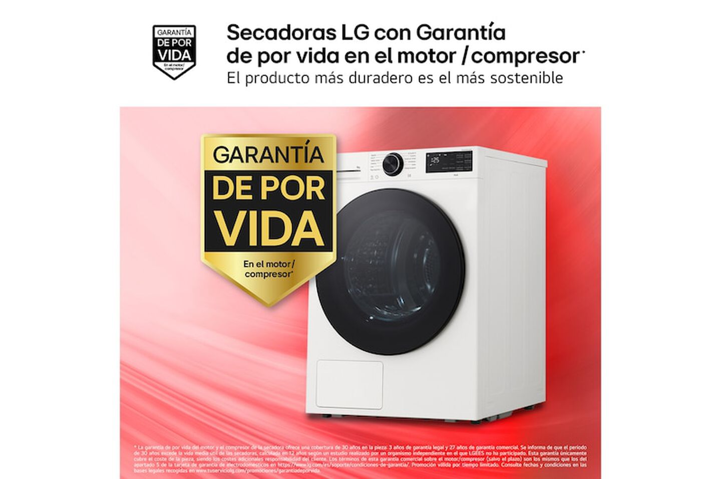 Secadora 9kg AI Dry RHX5009TLB Blanco