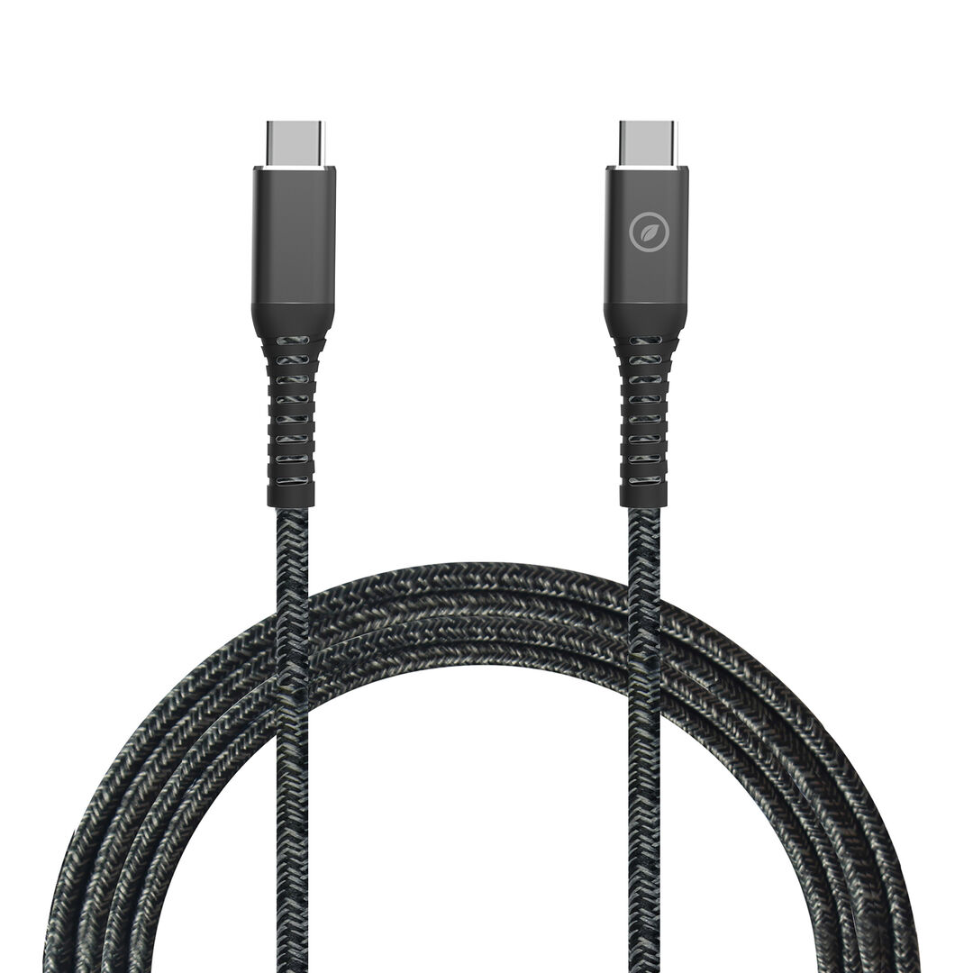 Cable Tipo C a Tipo C 240W 1.2m negro