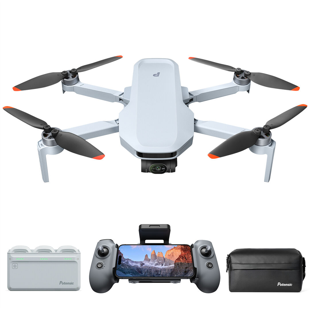 Drone plegable con c&aacute;mara 8K para fotos y video 4K HDR, sensor Sony de 1/2", transmisi&oacute;n de 10 km, seguimiento por IA y disparo vertical optimizado para redes sociales