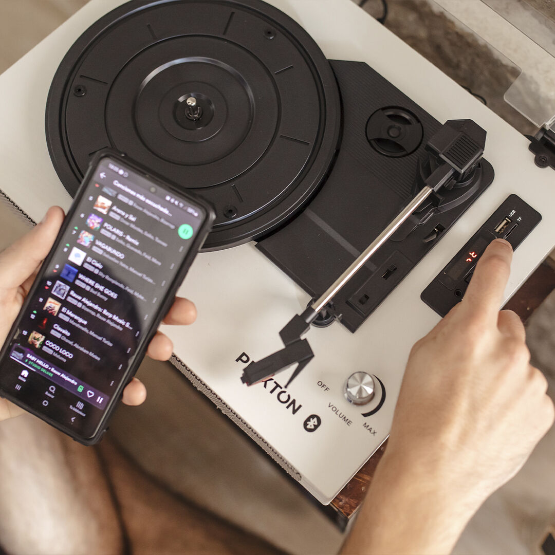 Tocadiscos Bluetooth Studio Deluxe