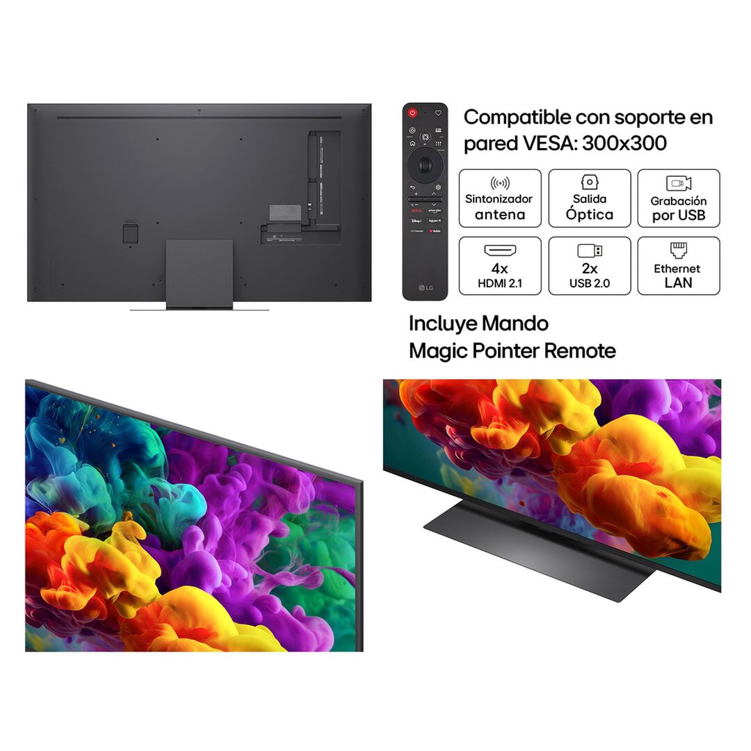Smart TV QNED evo MiniLED AI 55 pulgadas 55QNED87B