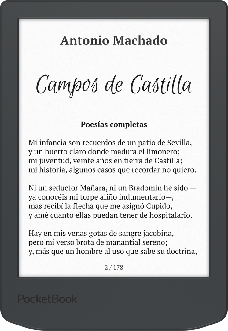 Ebook Verse Lite Midnight Grey