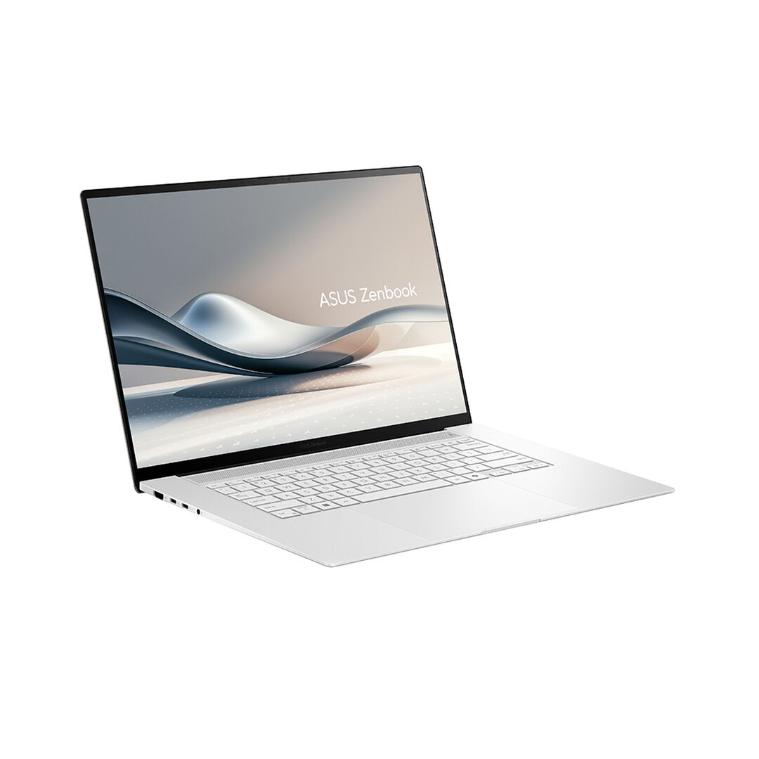 ASUS Zenbook S 16 OLED UM5606WA-RK370W Copilot+ PC - Ordenador Port&aacute;til 16" WQXGA+ 120Hz (AMD Ryzen AI 9 370, 32GB RAM, 2TB SSD, Radeon 890M, Windows 11 Home) Blanco Escandinavo - Teclado QWERTY espa&ntilde;ol, AMD Ryzen AI 9, 2 GHz, 40,6 cm (16"), 2880 x 1800 Pixeles, 32 GB, 2 TB