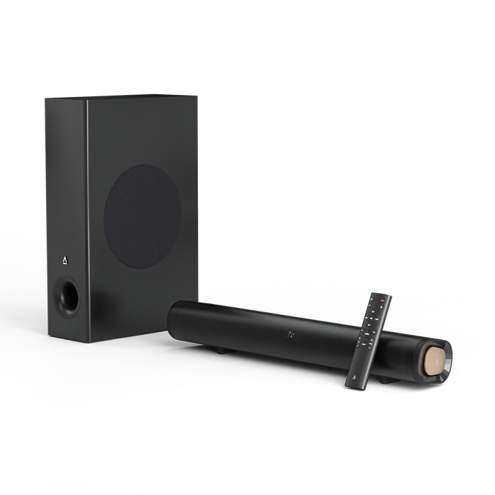 Barra de sonido 2.1 con subwoofer
