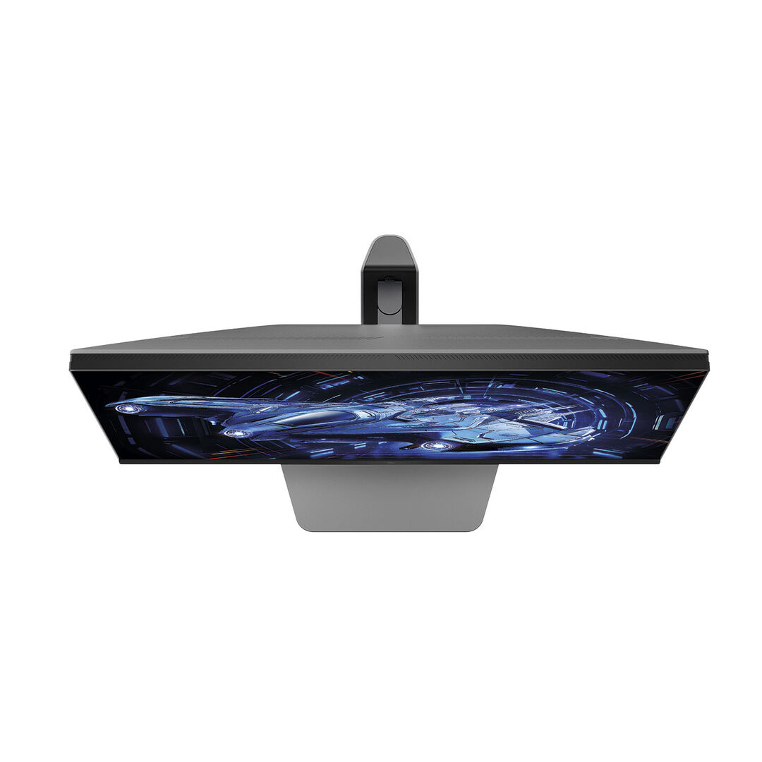 Descubre el poder del rendimiento visual con el TCL G64 25G64, un monitor diseñado para gamers y profesionales que buscan la máxima velocidad y calidad de imagen. Con un panel Fast-IPS plano QD-Mini LED y resolución FHD 1920×1080, cada detalle cobra vida con colores vibrantes y precisión extrema.

Características destacadas:
Velocidad y rendimiento: Frecuencia de actualización de 300 Hz y tiempo de respuesta 1 ms GTG, ideal para juegos competitivos y contenidos en movimiento rápido.
Calidad de imagen superior: Brillo máximo de 600 nits, HDR DisplayHDR600, y contraste dinámico de 6,000,000:1 para negros profundos y colores impactantes.
Color profesional: Cobertura del 99% sRGB y 97% DCI-P3, con más de 1070 millones de colores y ΔE＜2, garantizando precisión de estudio para edición y diseño.
Tecnologías de protección visual: Certificación TUV Flicker-Free y Low Blue Light para sesiones largas sin fatiga ocular.
Compatibilidad avanzada: Soporta FreeSync Premium, HDMI 2.1, y DP 1.4, ofreciendo conectividad flexible para PC y consolas.

Diseño y ergonomía:
Ajuste de altura de 125 mm, inclinación de -5° a +15°, giro de -20° a +20° y orientación vertical de -90° a +90° para una experiencia personalizada.
Montaje VESA 100×100, fácil de instalar en cualquier setup.
Dimensiones compactas: 556×501×226 mm con soporte, peso 5.34 kg, optimizando tu espacio de trabajo o gaming.

Lleva tu experiencia visual al siguiente nivel con el TCL G64 25G64, un monitor que combina velocidad, precisión de color y tecnología avanzada para gamers exigentes y profesionales creativos.