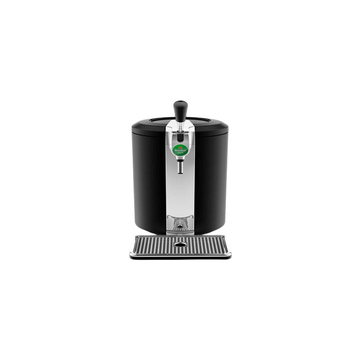 Con un dise&ntilde;o elegante y compacto, esta m&aacute;quina de cerveza de 5 litros es ideal para quienes aprecian una buena cerveza y quieren disfrutarla en la comodidad de su hogar. Tecnolog&iacute;a Avanzada para una Cerveza Perfecta La Krups VB450E10 utiliza tecnolog&iacute;a de punta para garantizar que tu cerveza est&eacute; siempre a la temperatura ideal, manteni&eacute;ndola fresca y sabrosa por m&aacute;s tiempo. El sistema de presi&oacute;n asegura una espuma cremosa y consistente, como la de un barril profesional. Con esta m&aacute;quina, cada vaso de cerveza es una experiencia &uacute;nica.